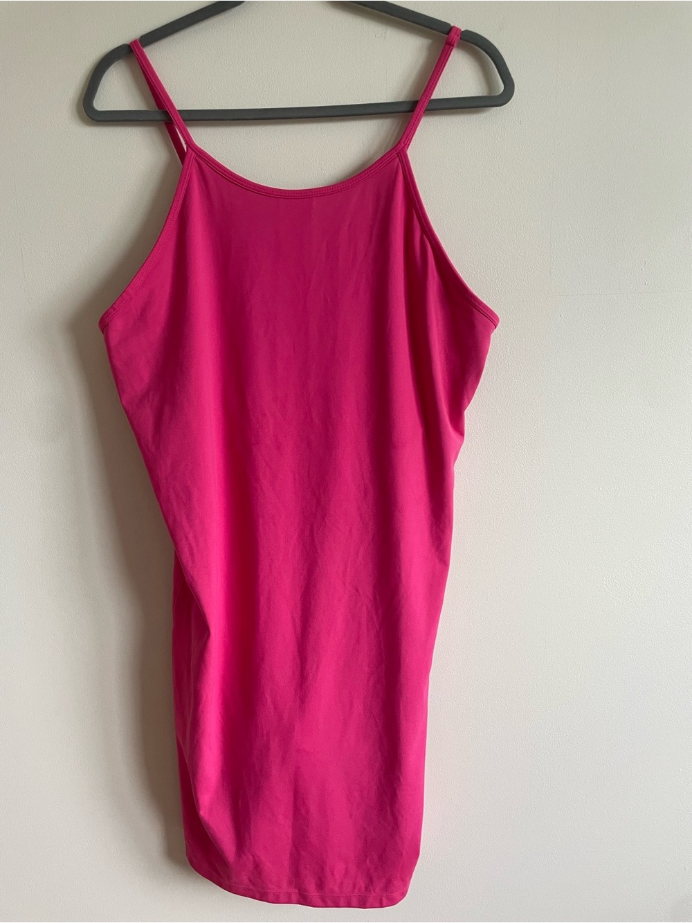 Joe Fresh Active Athletic Dress with Built-In Shorts | XL | Bright Pink